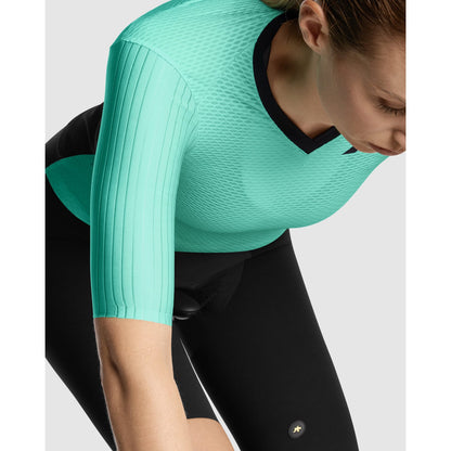Trikot ASSOS DYORA RSV S11 Kurzarm Damen Grün