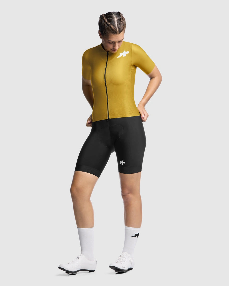 ASSOS DYORA UMA GT S11 EVO Damen Kurzarmtrikot Godlen Yellow