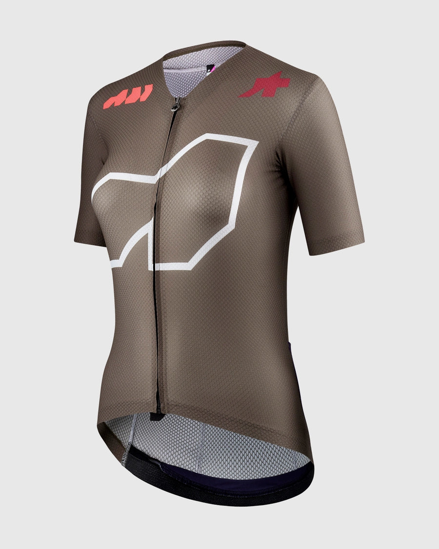 ASSOS DYORA R S11 We are the A Trikot Langarm Women Braun