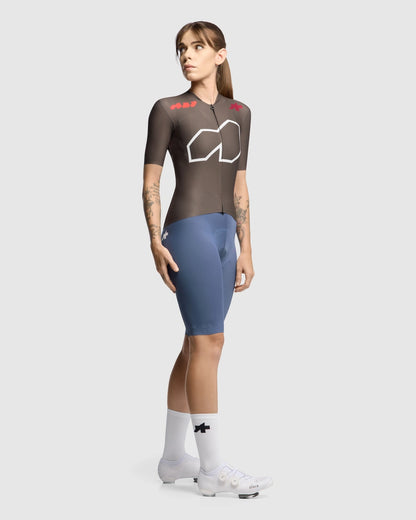 Trikot ASSOS DYORA R S11 We are the A Kurzarm Damen Braun