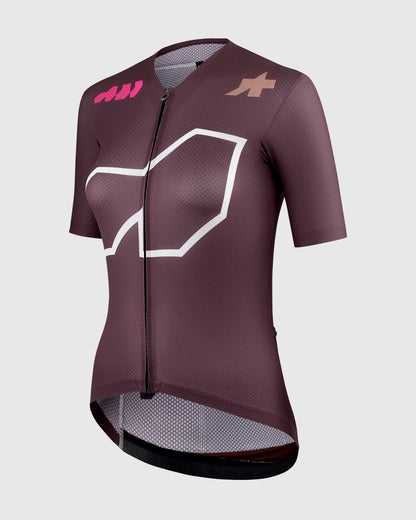 Trikot ASSOS DYORA R S11 We are the A Kurzarm Damen Bordeaux