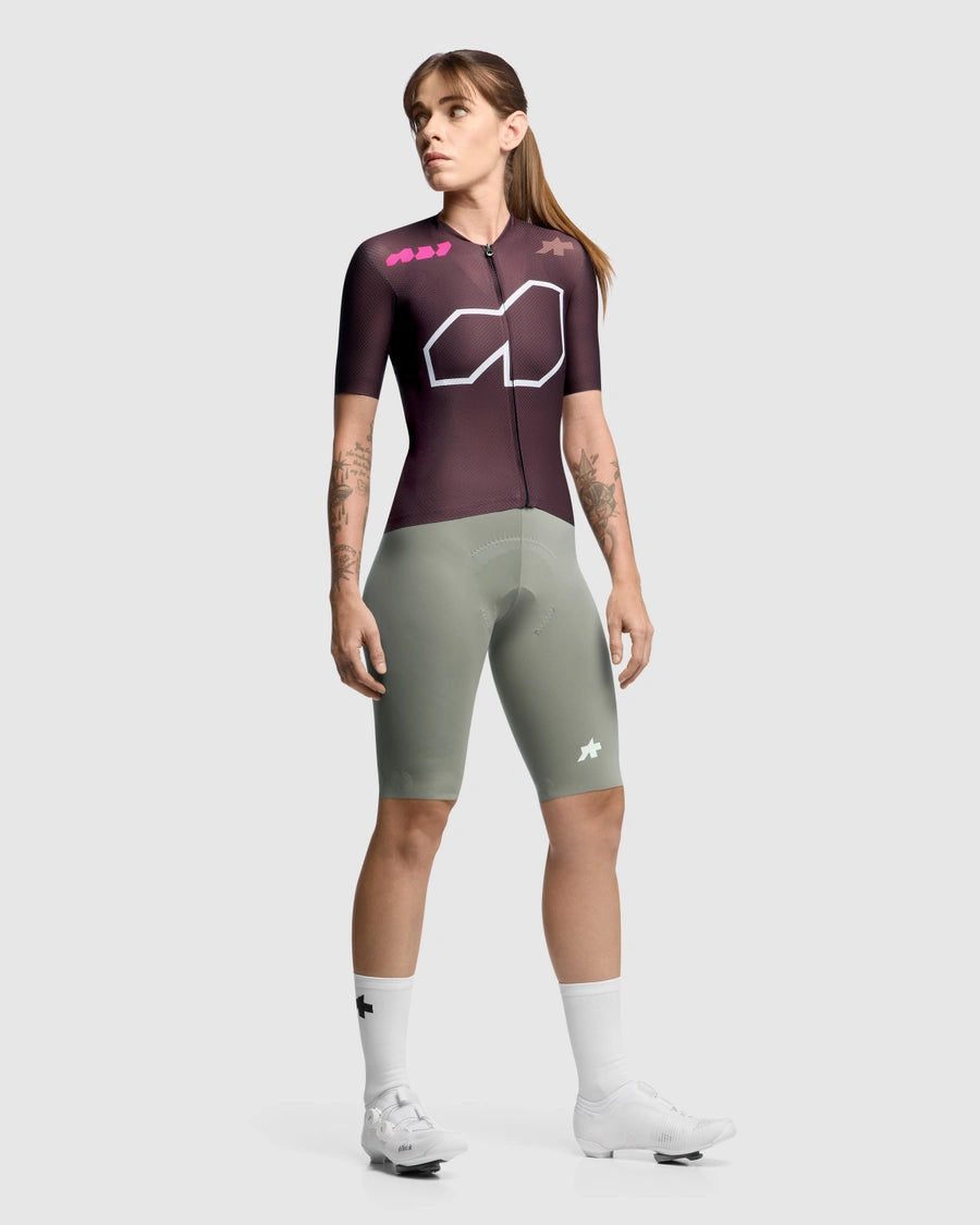 ASSOS DYORA R S11 We are the A Langarm Trikot Women Rot