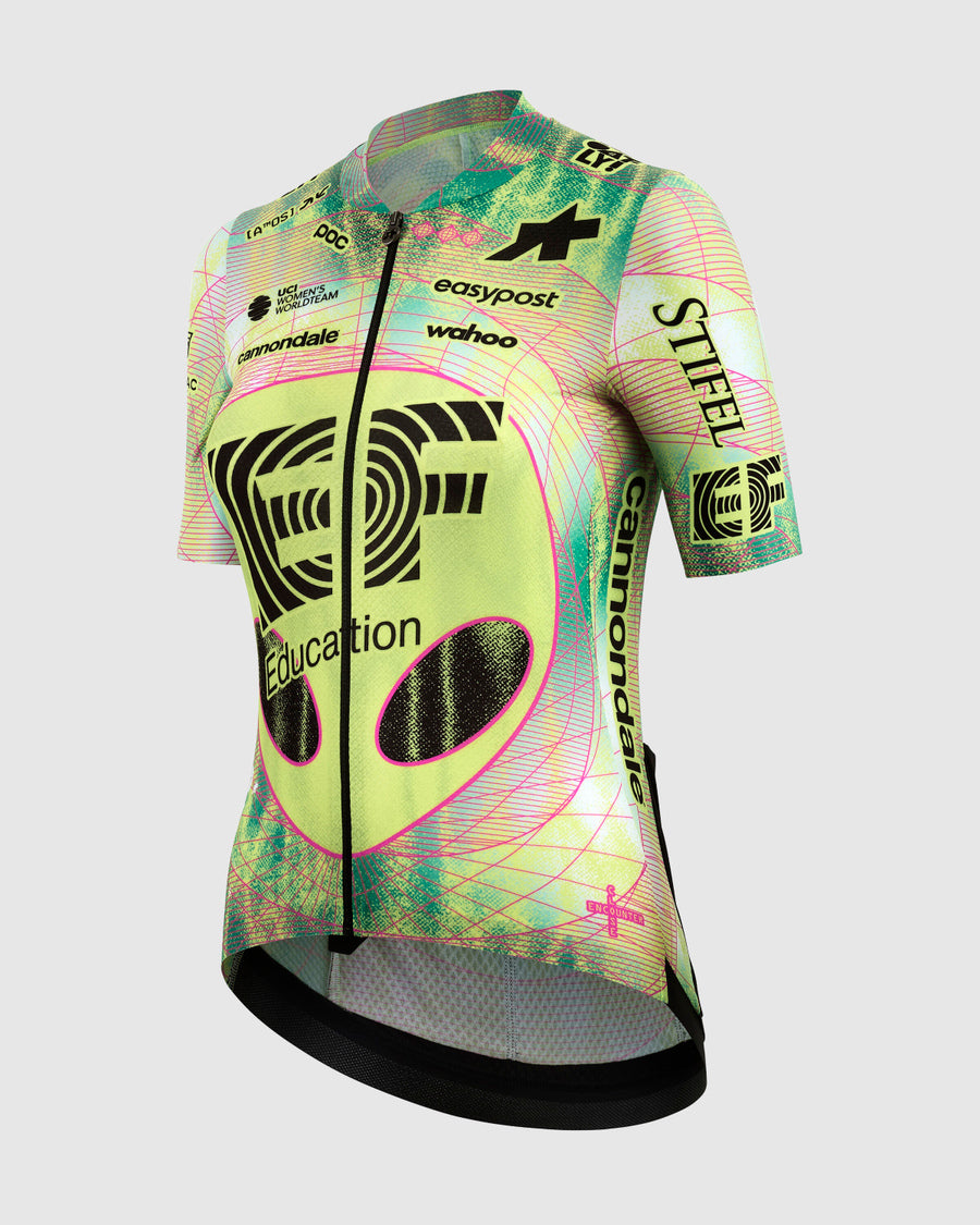 ASSOS UMA GT EDUCATION FIRST GIRO Trikot Kurzarm Schwarz/Gelb
