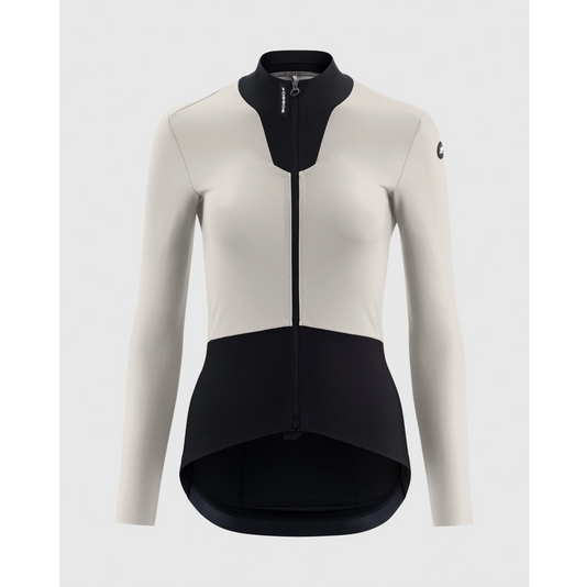 Trikot ASSOS DYORA R SPRING FALL S11 Langarm Damen Weiß