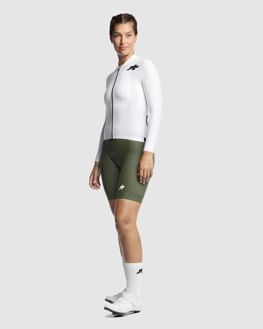 ASSOS UMA GT S11 EVO Langarm Trikot Women Weiß