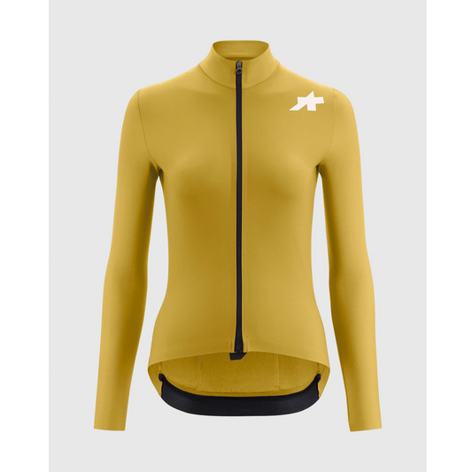 Trikot ASSOS MILLE GT SPRING FALL S11 Langarm Damen Gelb