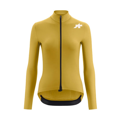 Trikot ASSOS MILLE GT SPRING FALL S11 Langarm Damen Gelb