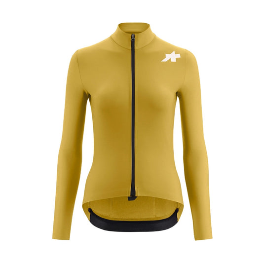 Trikot ASSOS MILLE GT SPRING FALL S11 Langarm Damen Gelb