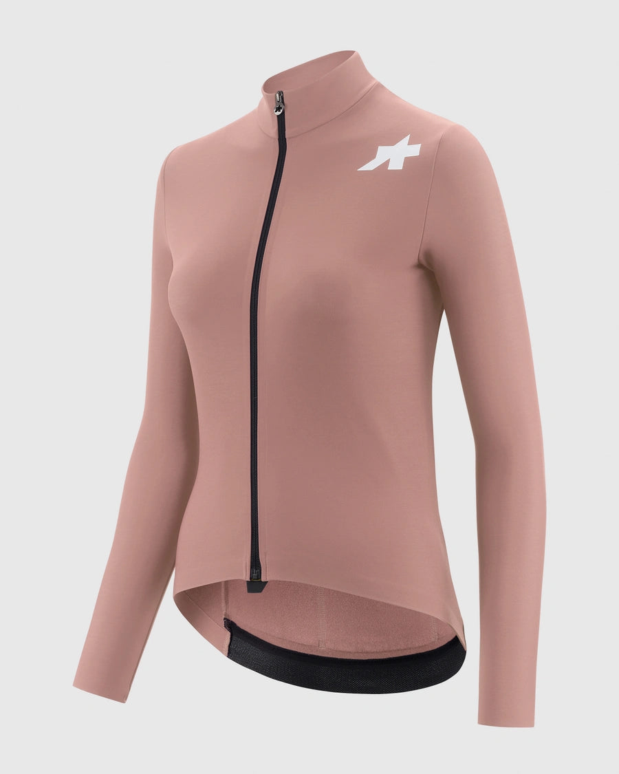 Trikot ASSOS MILLE GT SPRING FALL S11 Langarm Damen Rosa