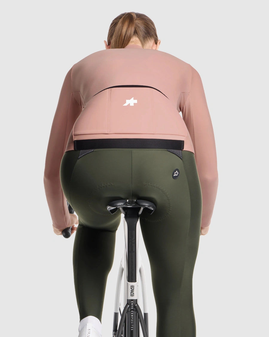 Trikot ASSOS MILLE GT SPRING FALL S11 Langarm Damen Rosa