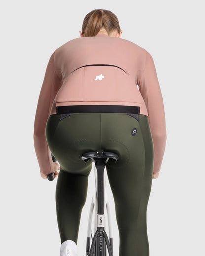 Trikot ASSOS MILLE GT SPRING FALL S11 Langarm Damen Rosa