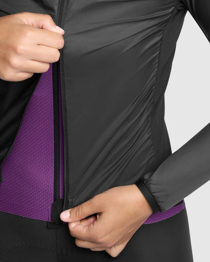 Jacke ASSOS UMA GT WIND S11 Damen Schwarz