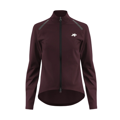 ASSOS MILLE GT SHELL S11 EVO Damen-Jacke Braun/Bordeaux