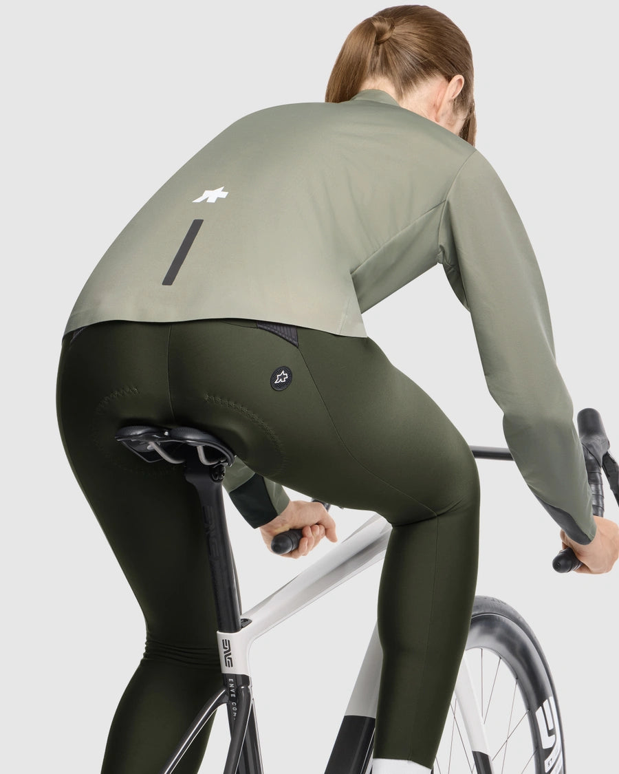 Jacke ASSOS MILLE GT SHELL S11 EVO Damen Grün