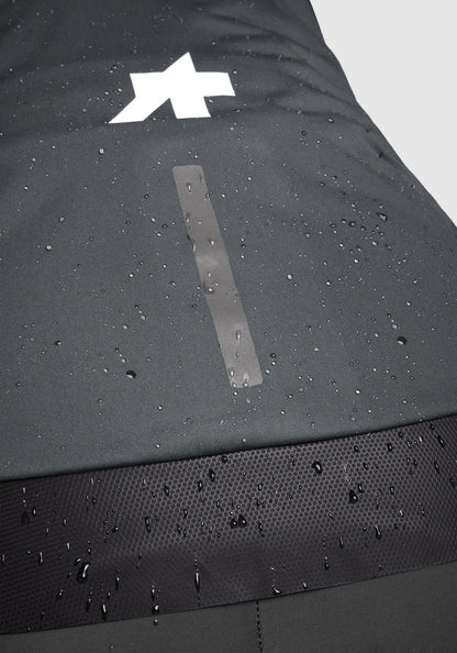 Jacke ASSOS EQUIPE R RAIN S11 Damen Grau