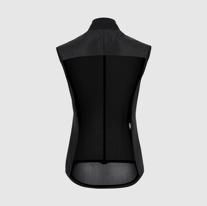 Ärmellose Jacke ASSOS UMA GT WIND C2 Damen Schwarz