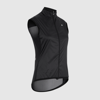 Ärmellose Jacke ASSOS UMA GT WIND C2 Damen Schwarz