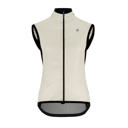 Ärmellose Jacke ASSOS UMA GT WIND C2 Damen Beige
