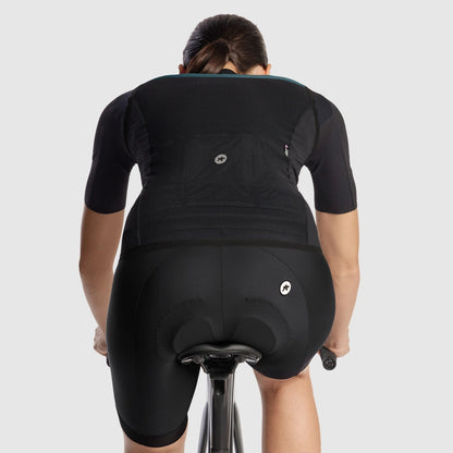 Ärmelloses Gilet ASSOS UMA GT Wind C2 Damen Foundation Green