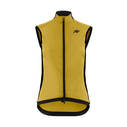 Ärmellose Weste ASSOS UMA GT WIND S11 Damen Golden Yellow