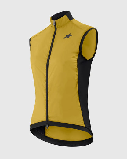 Ärmellose Weste ASSOS UMA GT WIND S11 Damen Golden Yellow
