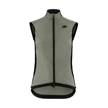 Ärmellose Jacke ASSOS UMA GT WIND S11 Damen Grün