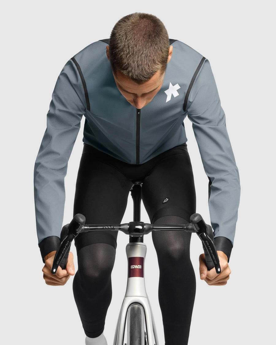 Jacke ASSOS MILLE GTS STURMPRINZ RAIN S11 Silber