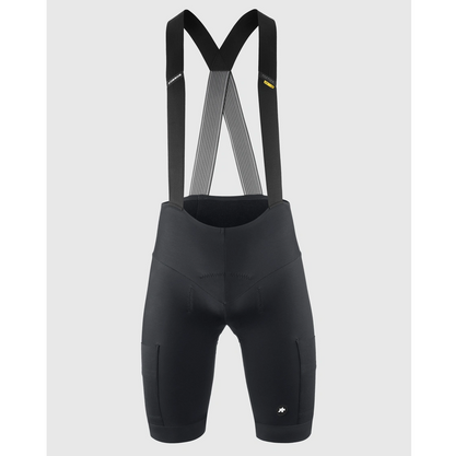 Kurze Träger-Radhose ASSOS TACTICA SPRING FALL T5 Schwarz