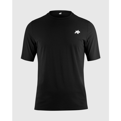 Trikot ASSOS TACTICA POST RIDE T5 Kurzarm Schwarz