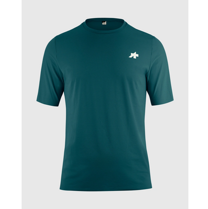 Trikot ASSOS TACTICA POST RIDE T5 Kurzarm Deep Petrol