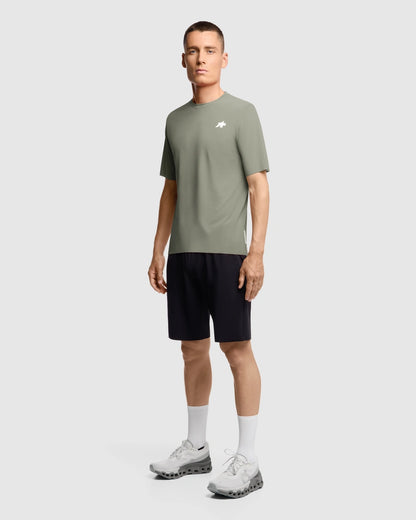 Trikot ASSOS TACTICA POST RIDE T5 Kurzarm Grün