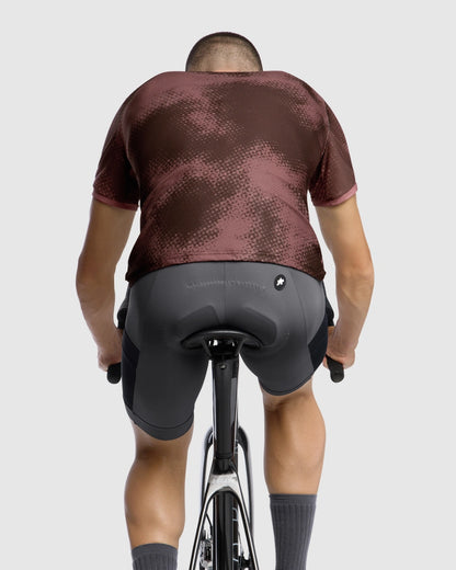 Trikot ASSOS TACTICA T5 MUD FLAGE Kurzarm Braun