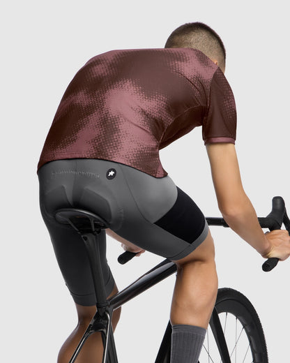 Trikot ASSOS TACTICA T5 MUD FLAGE Kurzarm Braun