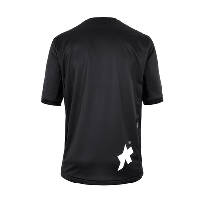 Trikot ASSOS TRAIL T3 Kurzarm Schwarz