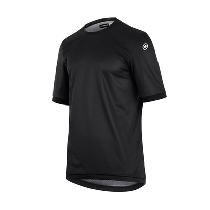 Trikot ASSOS TRAIL T3 Kurzarm Schwarz