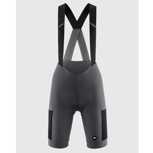 ASSOS TACTICA KIESKAFER T5 GRAVEL Kurze Trägerhose Frau Grau