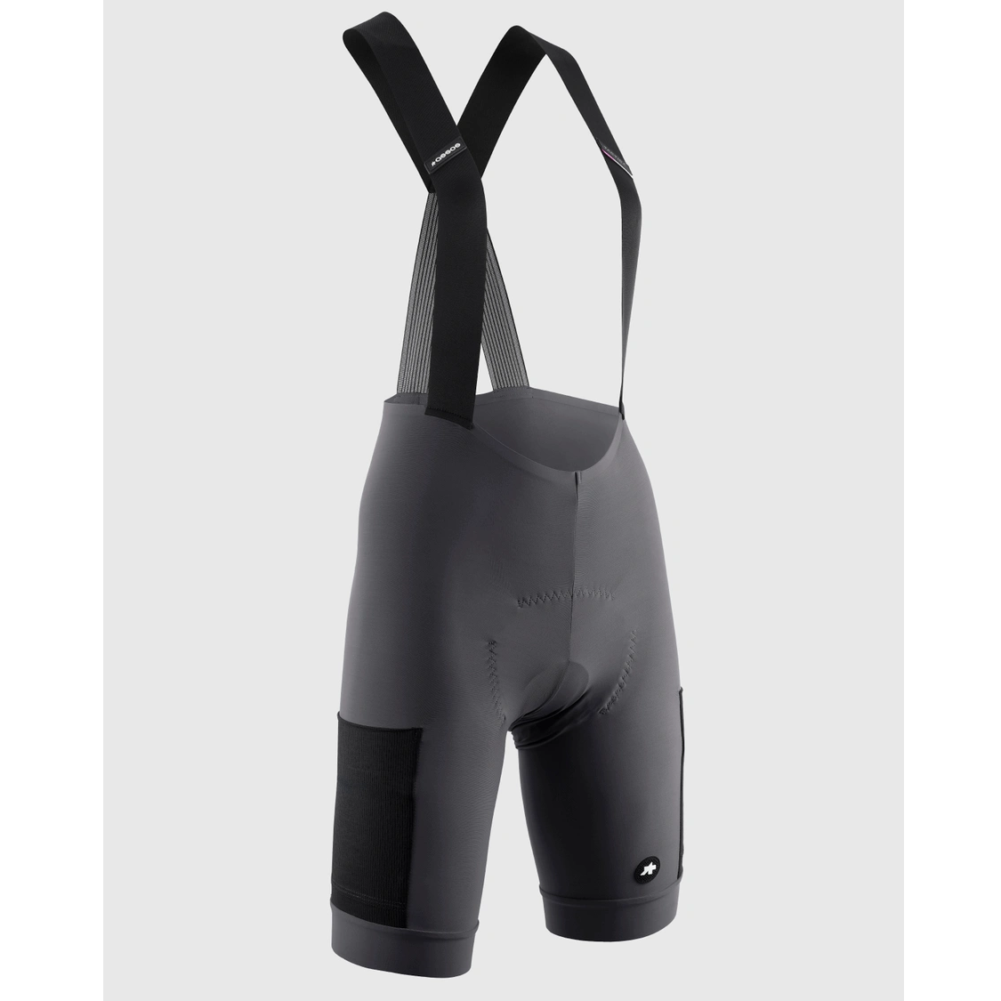 ASSOS TACTICA KIESKAFER T5 GRAVEL Kurze Trägerhose Frau Grau