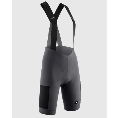 Kurz-Trägerhose ASSOS TACTICA KIESKAFER T5 GRAVEL Damen Grau