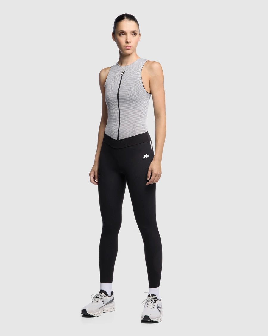 ASSOS TACTICA POST RIDE T5 Damen Lange Radlerhose Schwarz