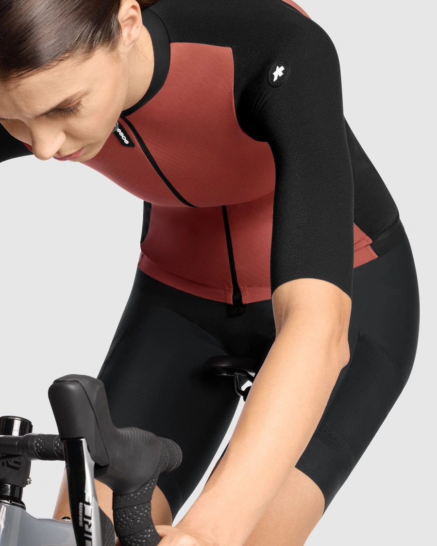 ASSOS TACTICA T5 Kurzarm Trikot Women Burned Brown