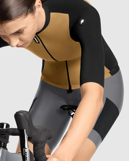 ASSOS TACTICA T5 Kurzarm-Trikot Damen Classic Clay