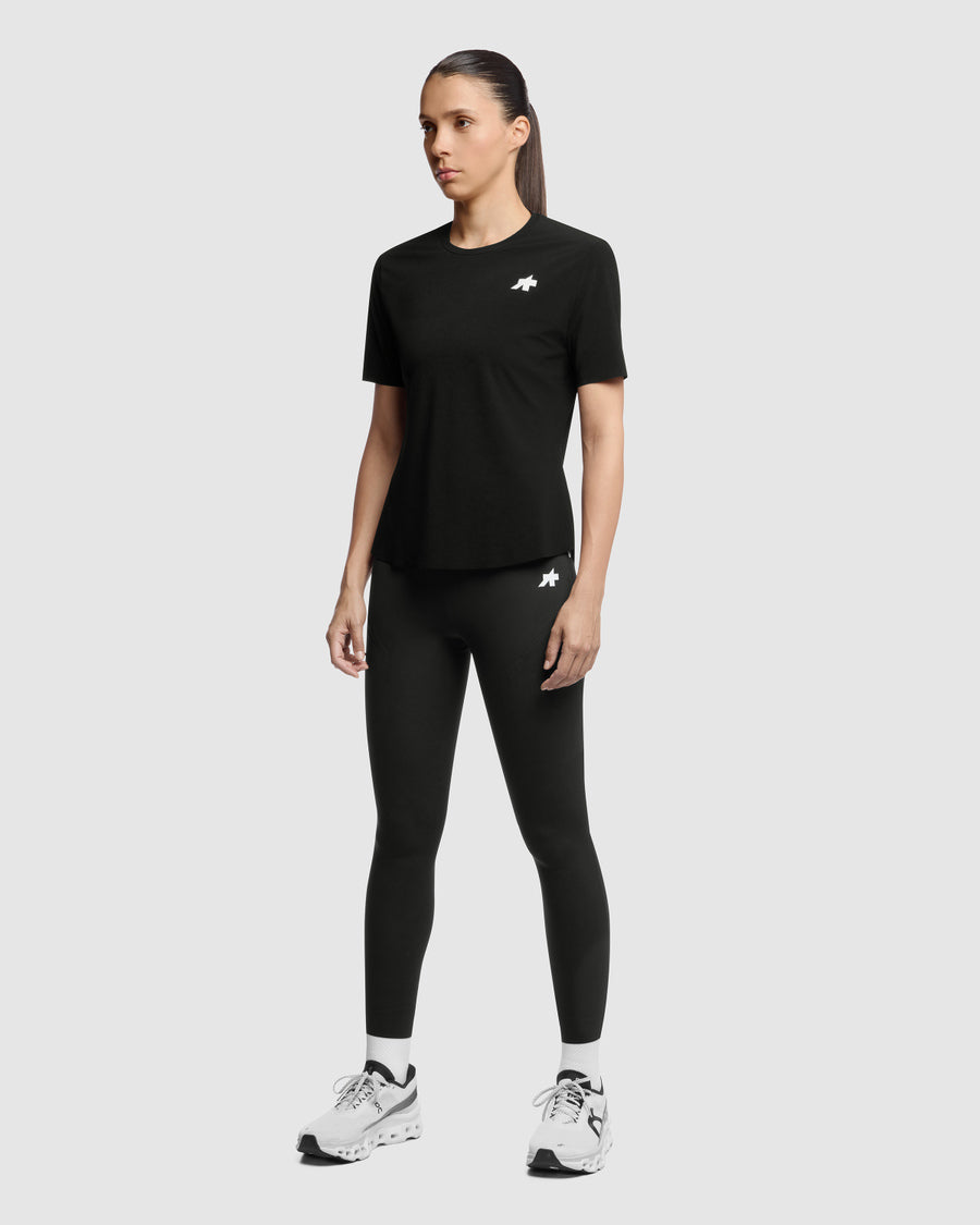 ASSOS TACTICA POST RIDE T5 Kurzarm Trikot Women Schwarz