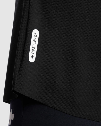 Trikot ASSOS TACTICA POST RIDE T5 Kurzarm Damen Schwarz