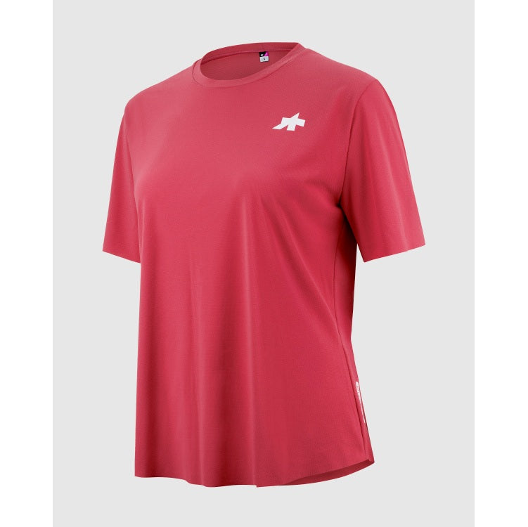 ASSOS TACTICA POST RIDE T5 Kurzarm Trikot Women Berry