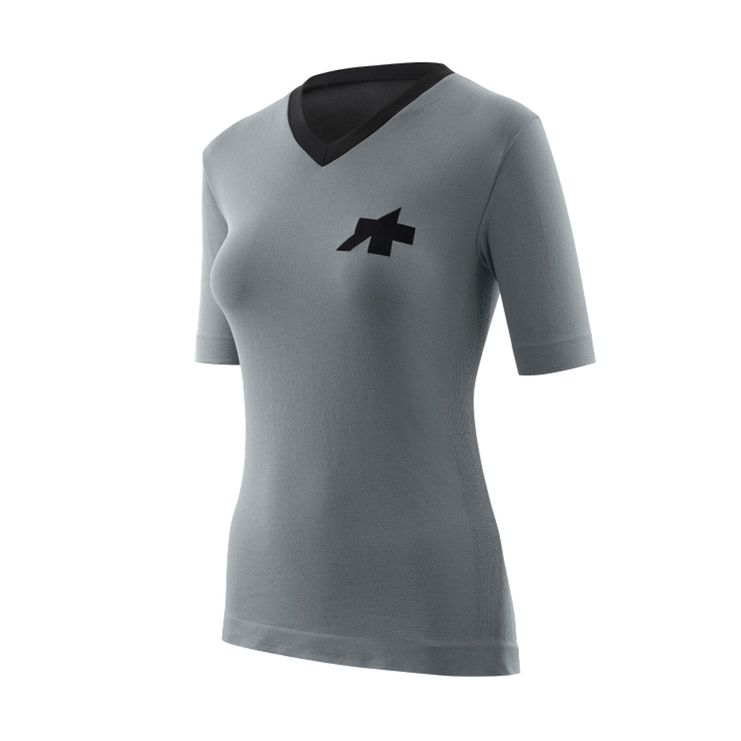 ASSOS TACTICA TECH T5 Kurzarm-Trikot für Damen, grau