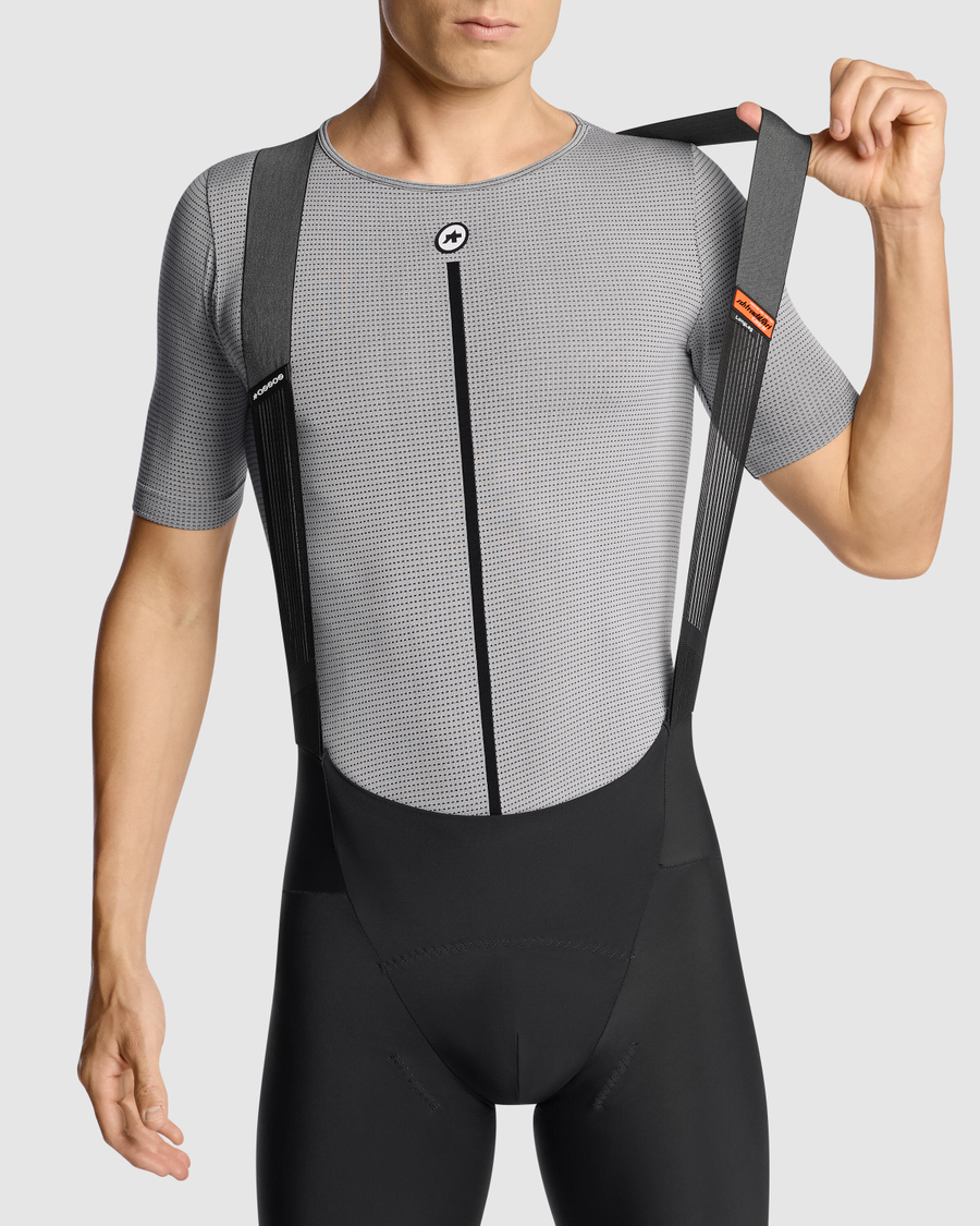 Unterwäsche ASSOS NS SKIN LAYER P1 Kurzarm Grau