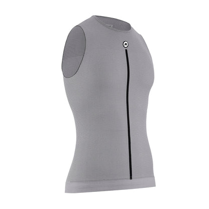 Unterhemd ASSOS NS SKIN LAYER P1 Ärmellos Grau