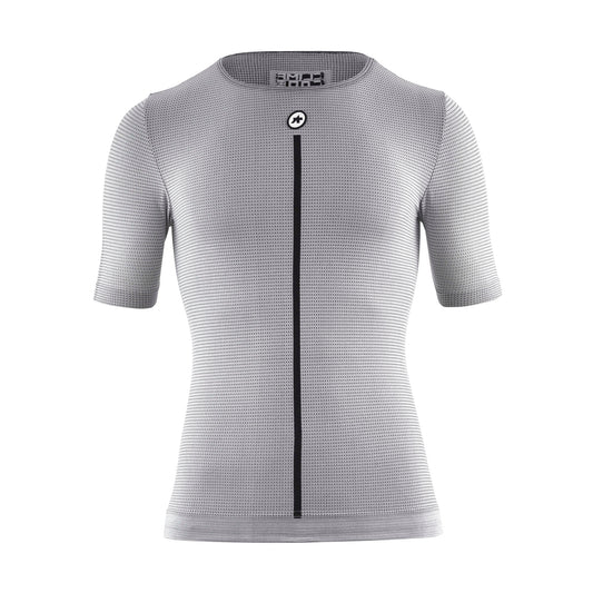 ASSOS NS SKIN LAYER P1 Unterhemd mit kurzen Ärmeln, grau