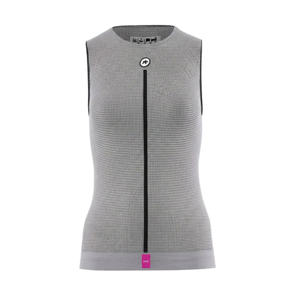 Unterhemd ASSOS NS SKIN LAYER P1 Ärmellos Damen Grau