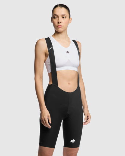 Sport-BH Damen ASSOS CROPPED P1 Weiß